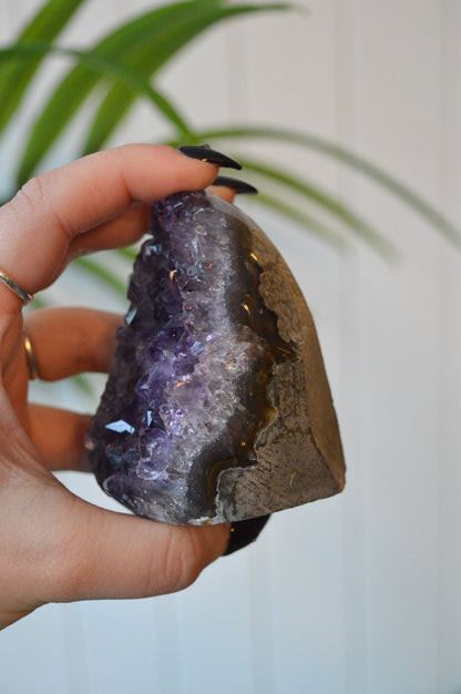 Amethyst Druzy Cut Base Freeform #2