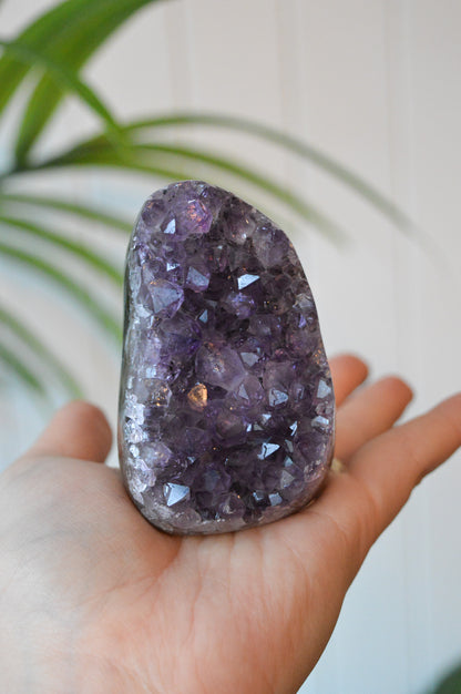Amethyst Druzy Cut Base Freeform #2