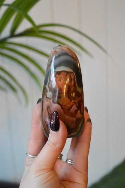 Polychrome Jasper Cut Base Freeform