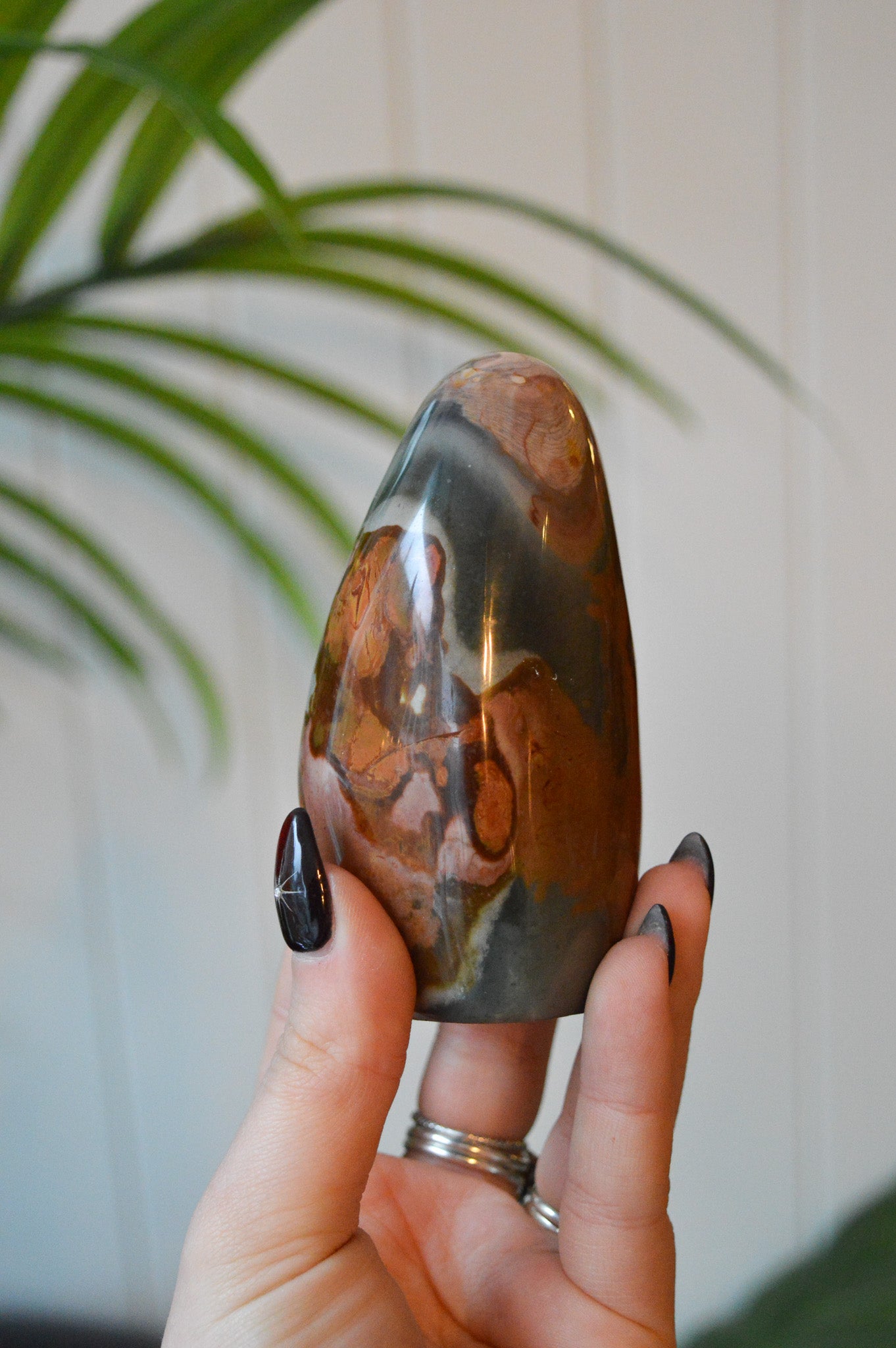 Polychrome Jasper Cut Base Freeform