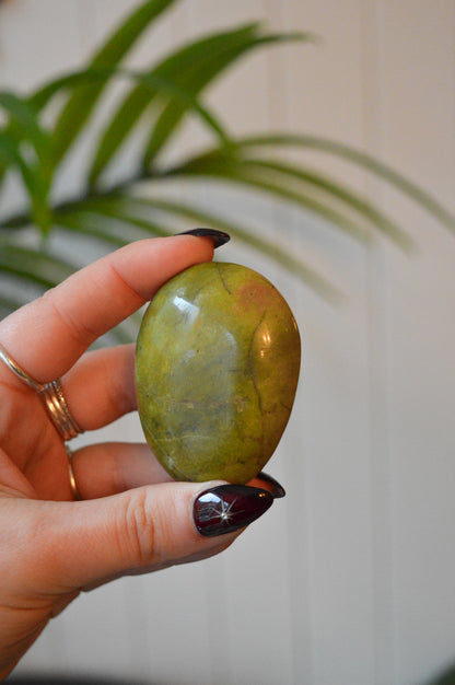 Green Opal Palmstone