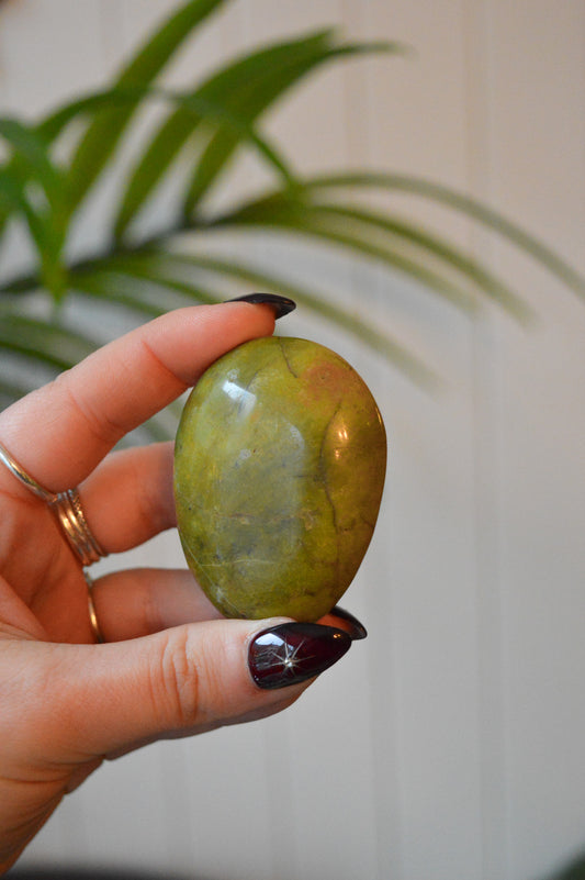 Green Opal Palmstone