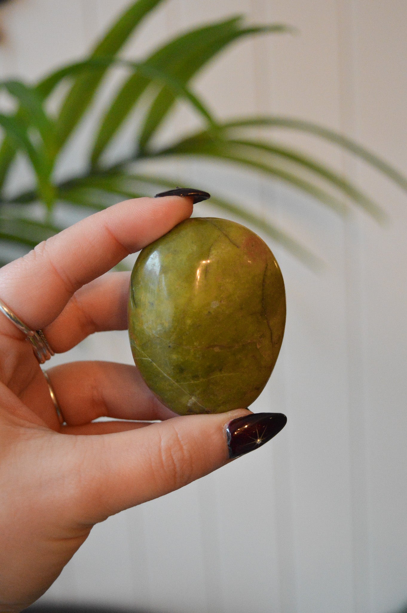 Green Opal Palmstone