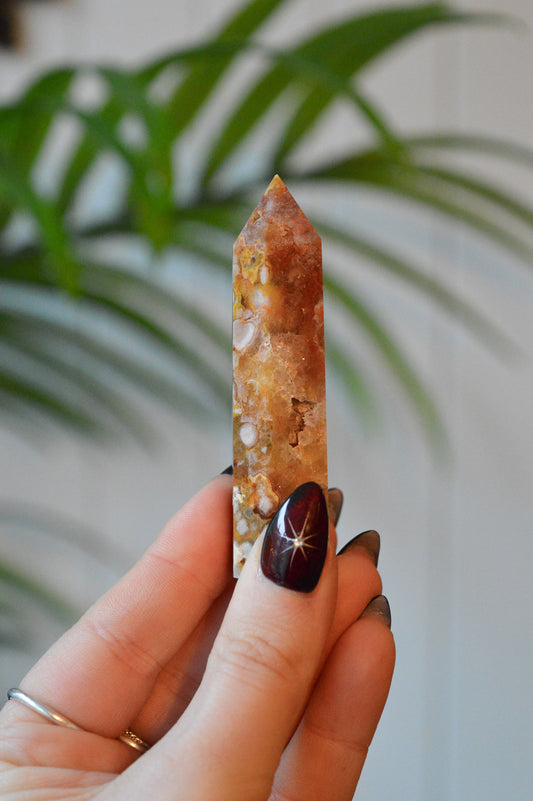 Flower Agate Point #1