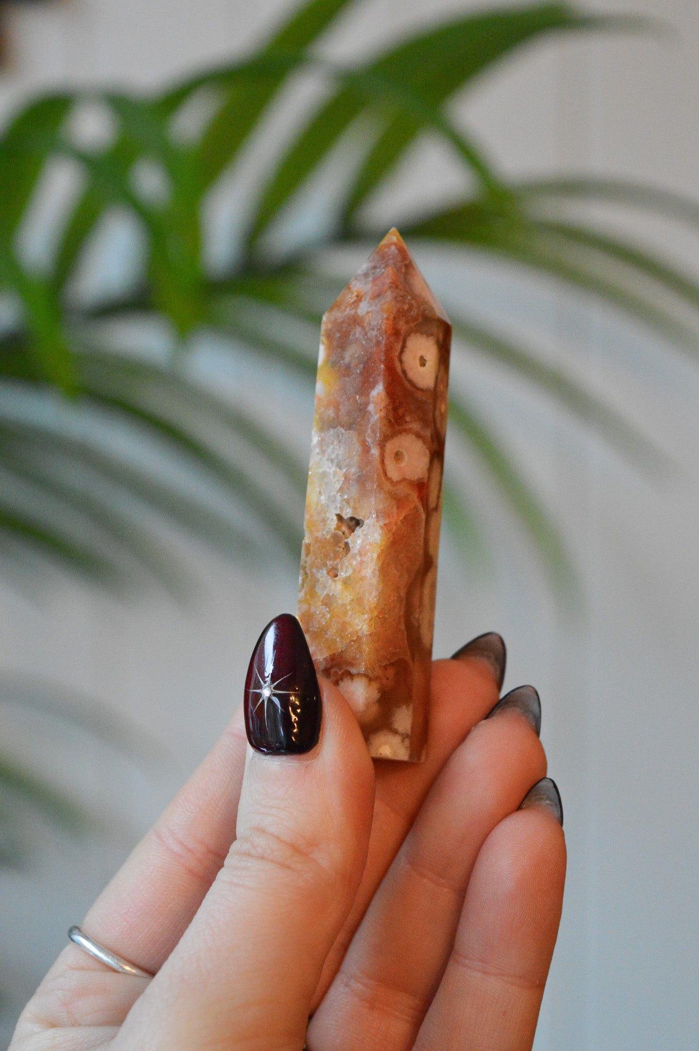 Flower Agate Point #1