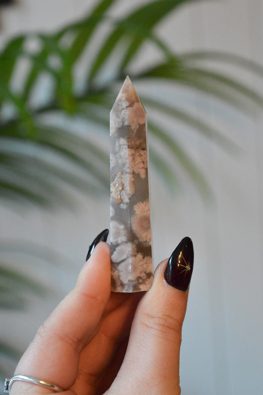Flower Agate Point #2