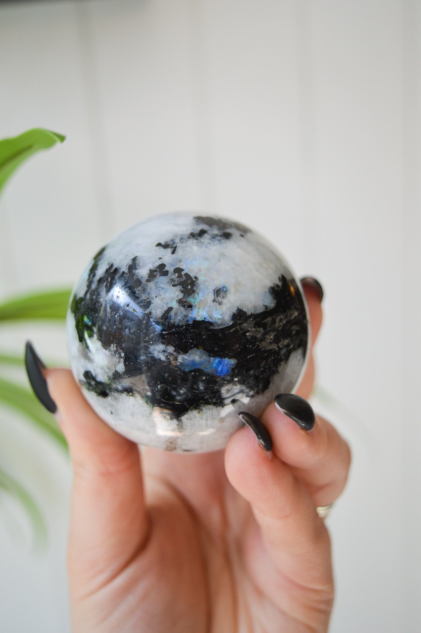 Rainbow Moonstone Sphere