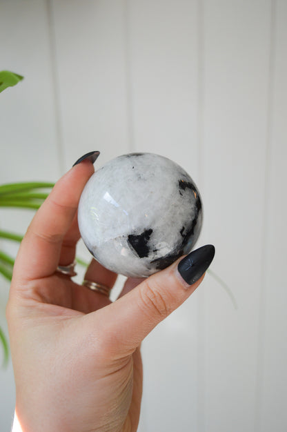 Rainbow Moonstone Sphere