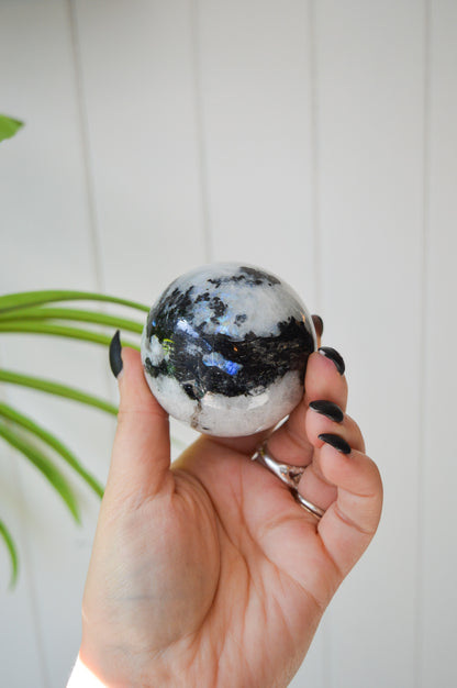 Rainbow Moonstone Sphere