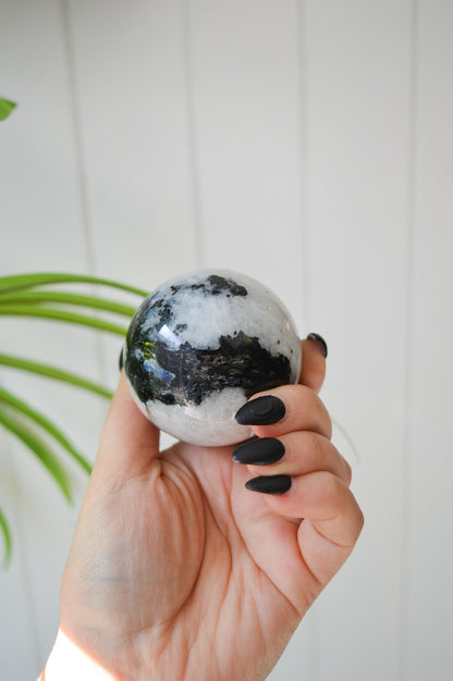 Rainbow Moonstone Sphere