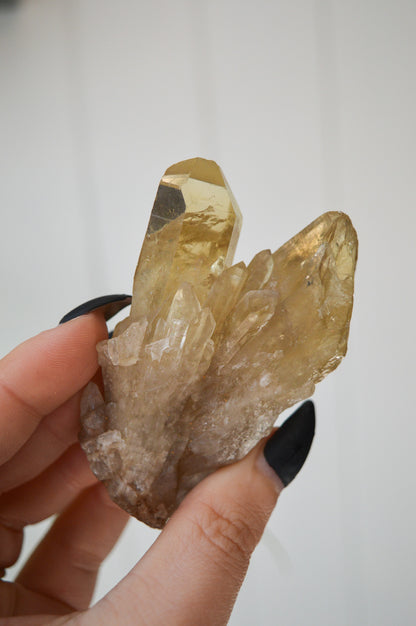 Natural Citrine Twin Point Specimen