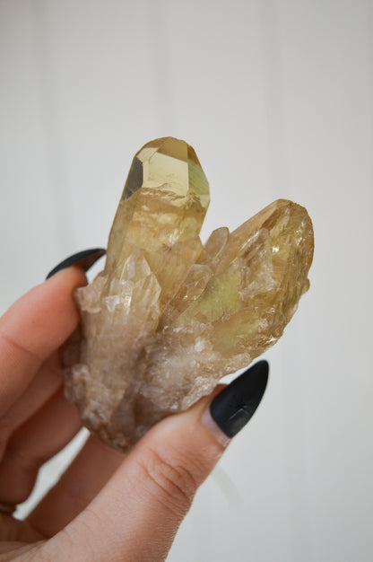 Natural Citrine Twin Point Specimen