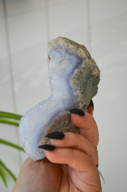 Blue Lace Agate Rough Specimen