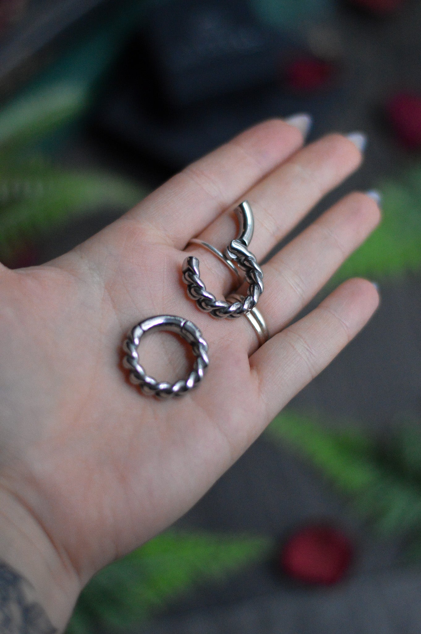 Chain Hoop Ear Weights