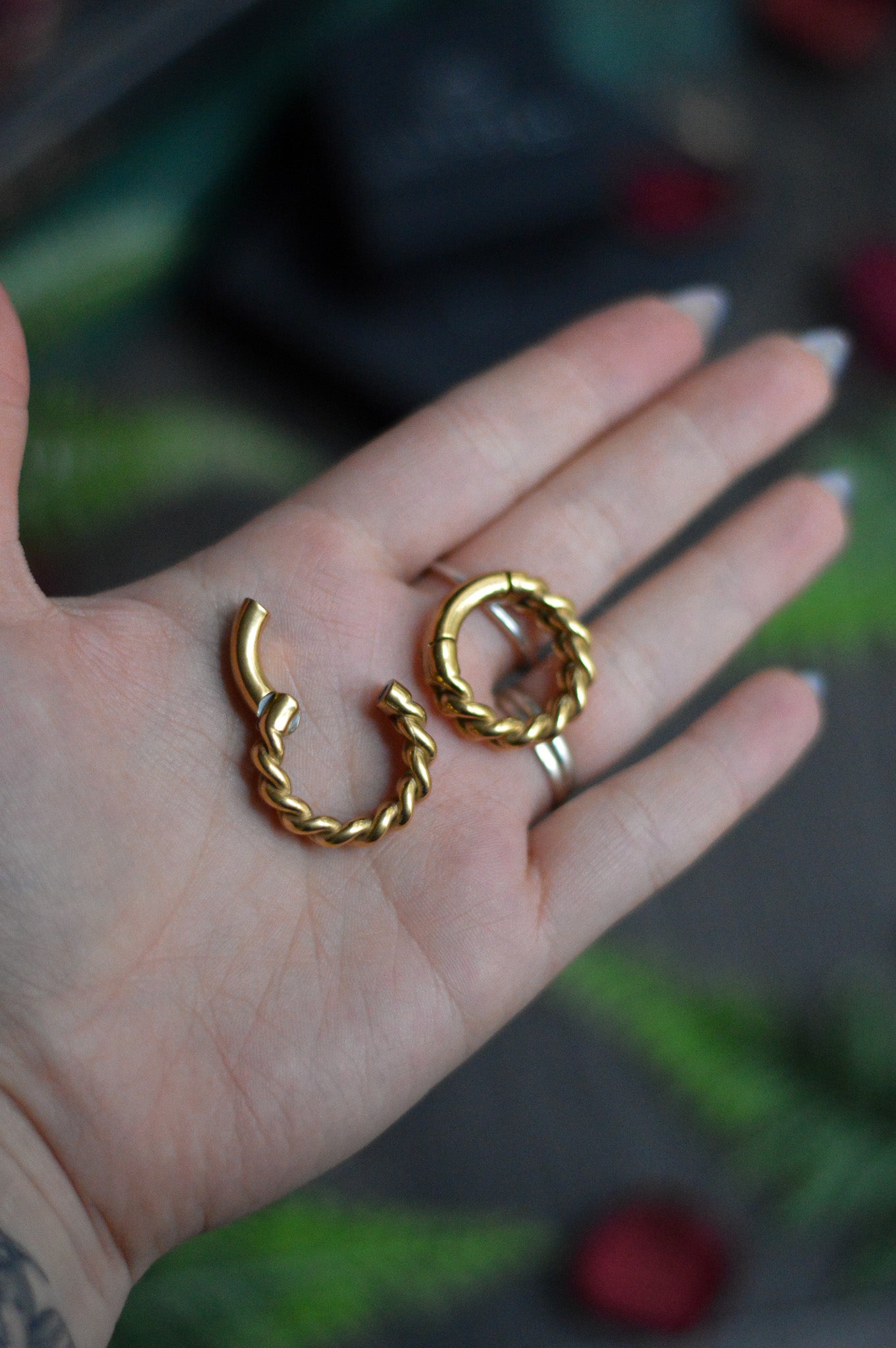 Chain Hoop Ear Weights