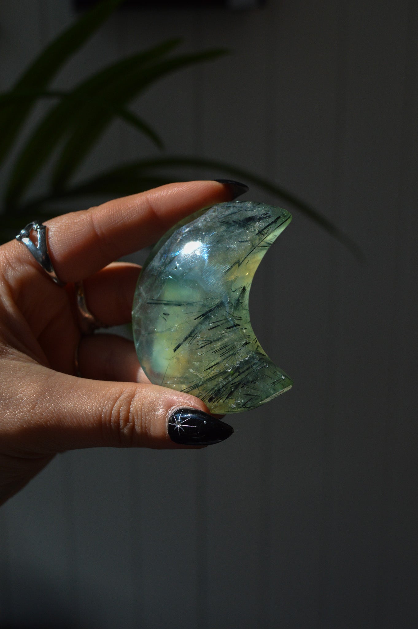 Prehnite Moon #1