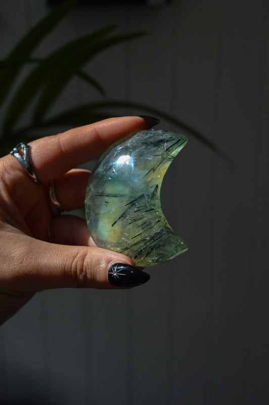 Prehnite Moon #1