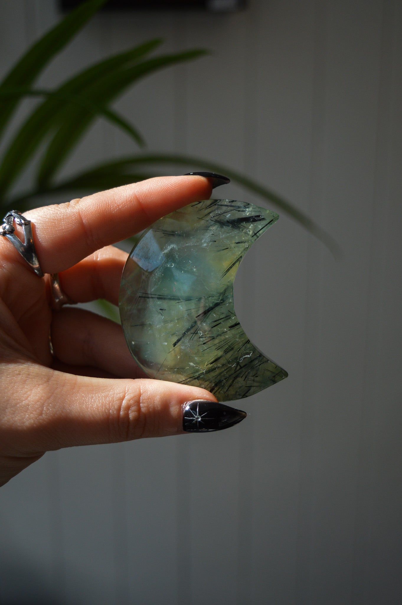 Prehnite Moon #1