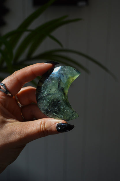 Prehnite Moon #2