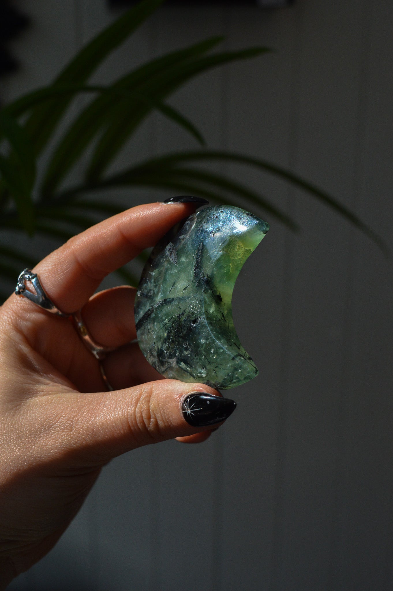 Prehnite Moon #2