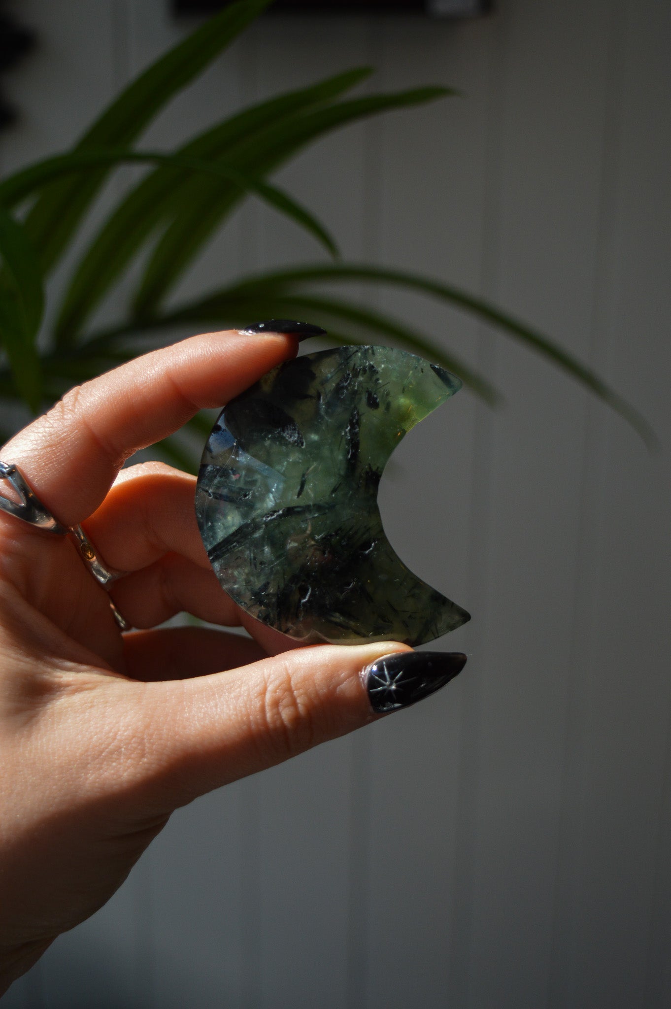 Prehnite Moon #2