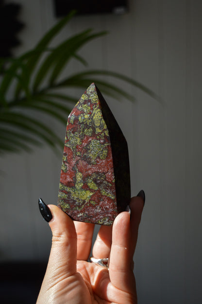 Dragon's Blood Jasper Freeform Point