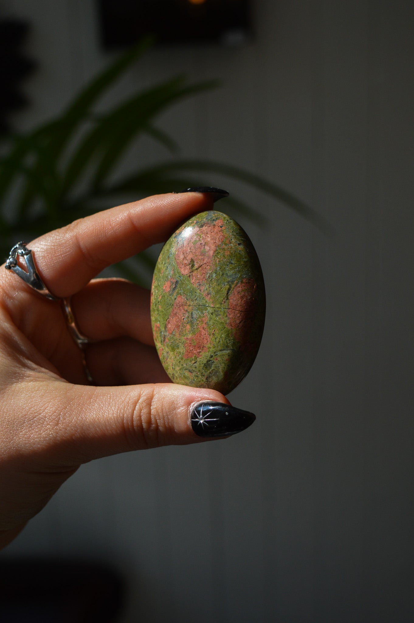 Unakite Palmstone
