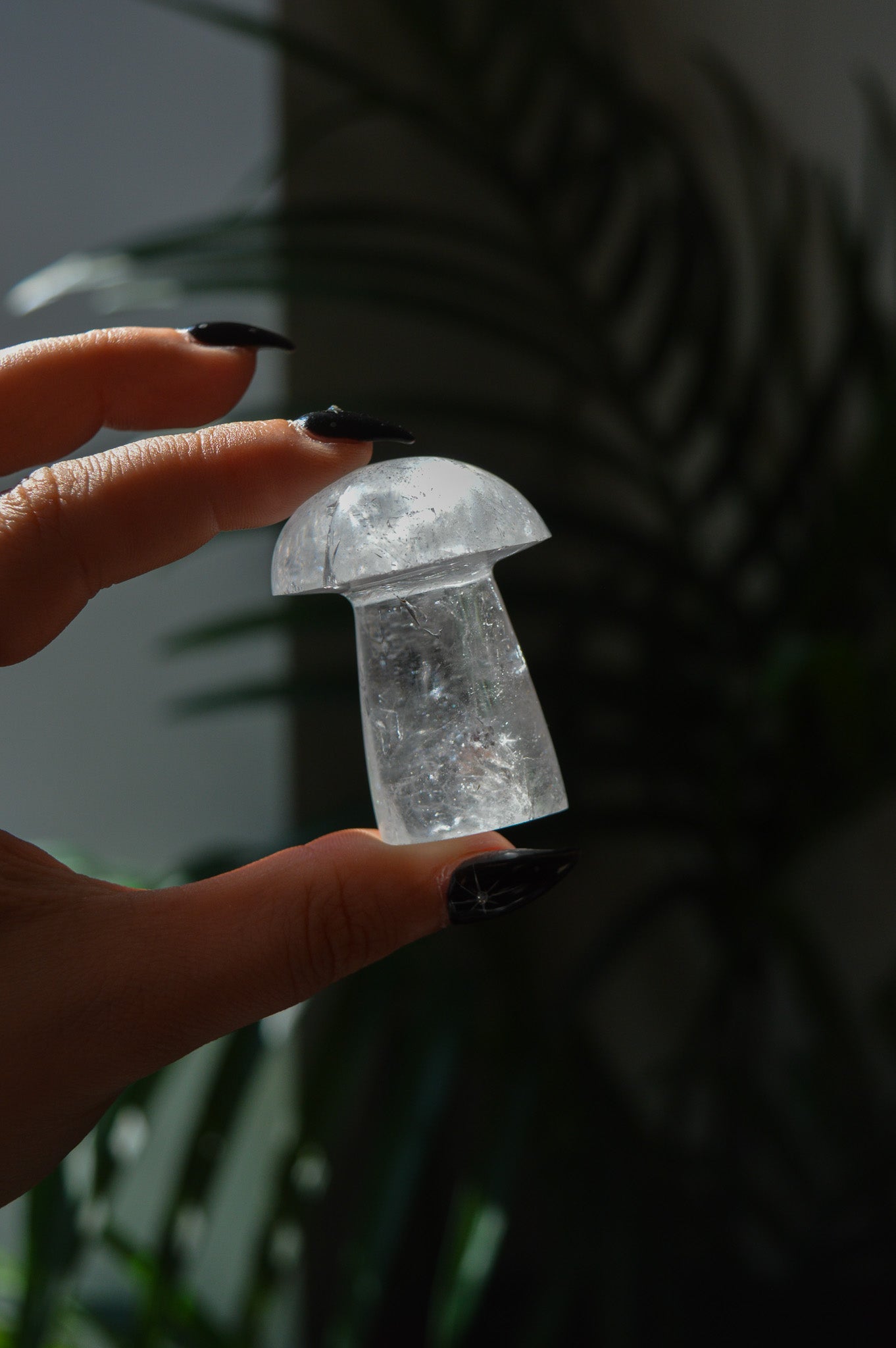 Clear Quartz Mushroom