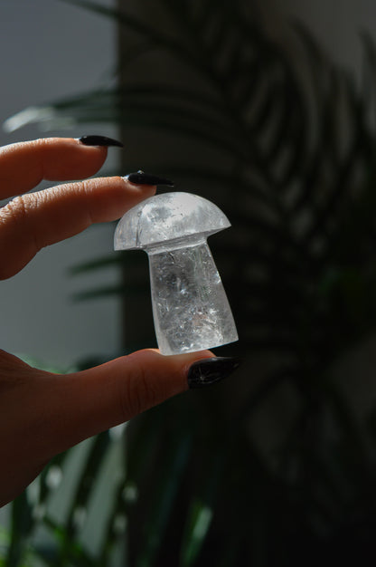 Clear Quartz Mushroom