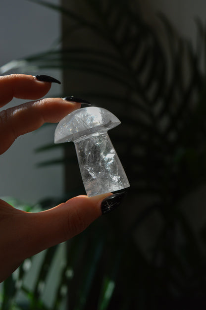 Clear Quartz Mushroom