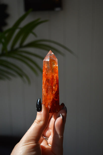 Fire Quartz Point #1