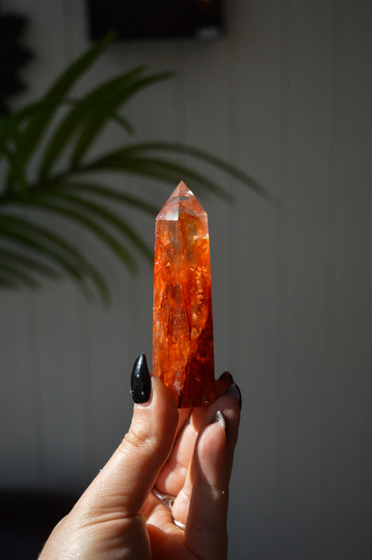 Fire Quartz Point #1