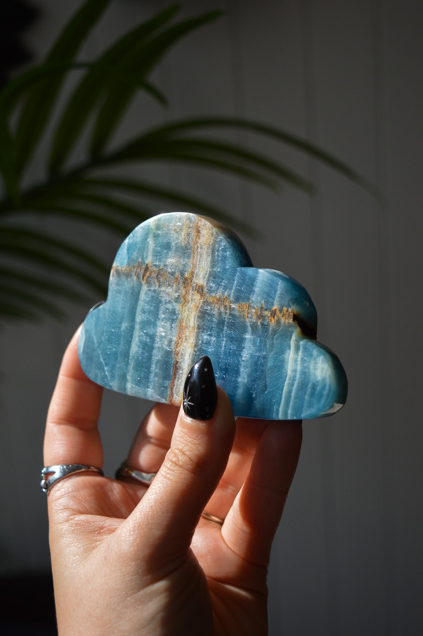 Lemurian Aquatine Calcite Cloud