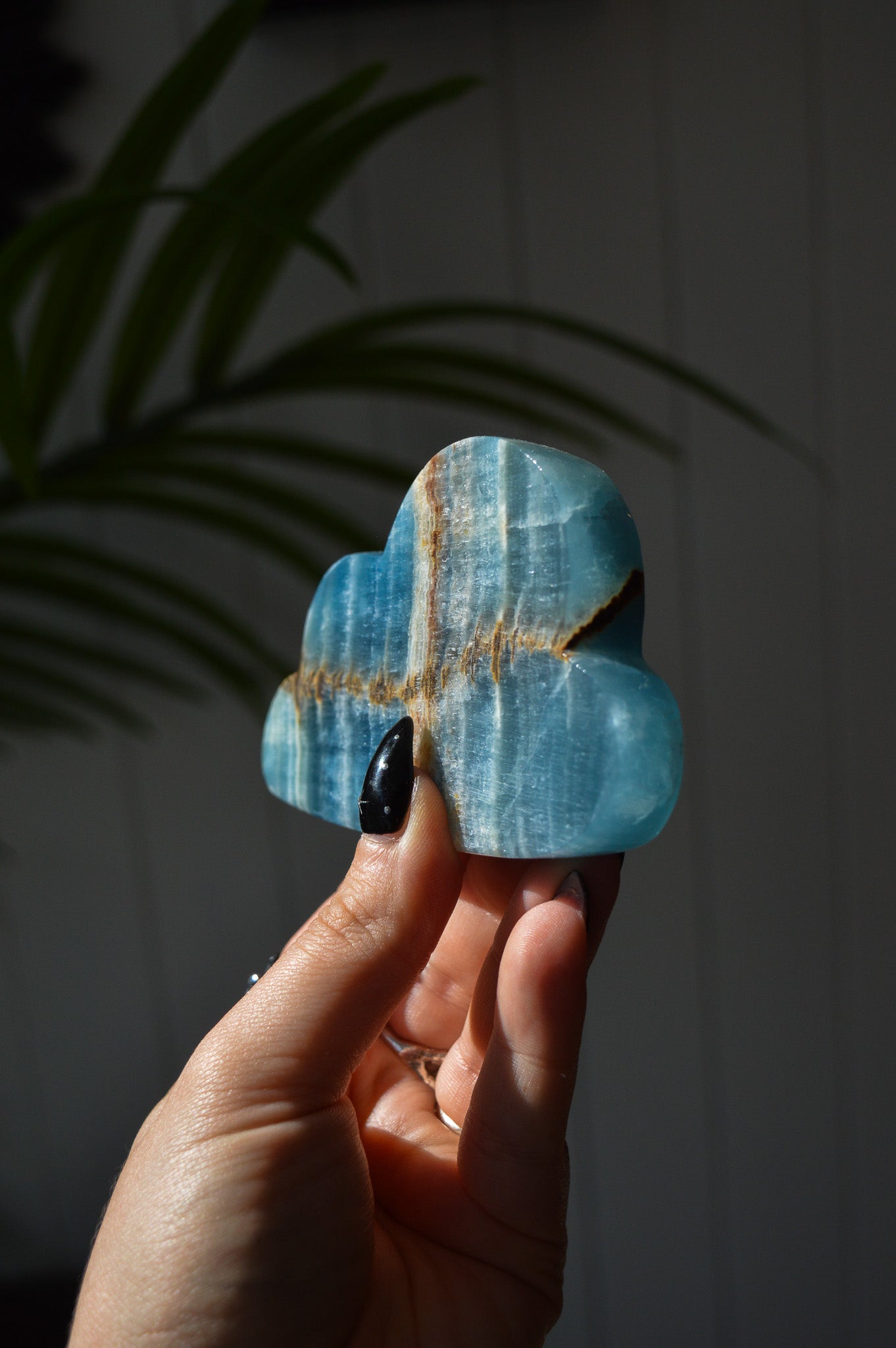 Lemurian Aquatine Calcite Cloud