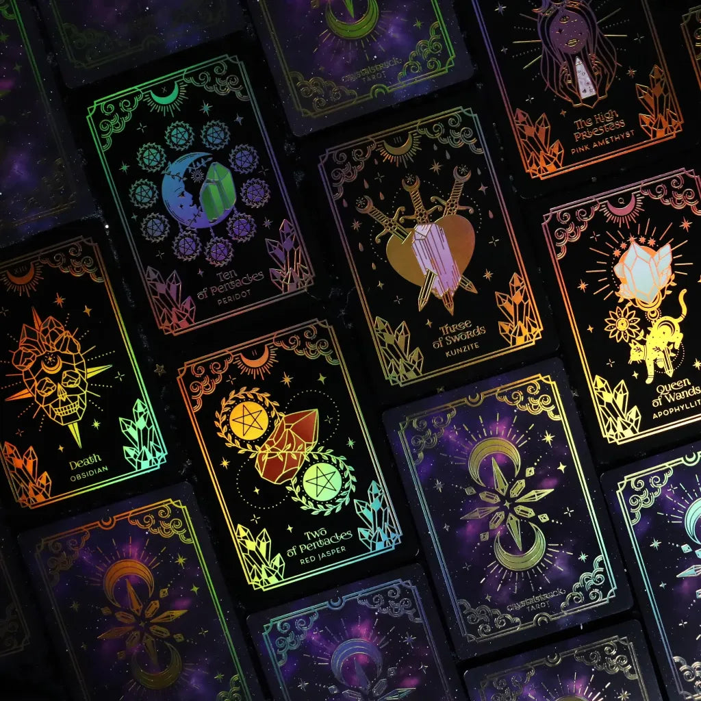 Crystalstruck Tarot Cards - Gold