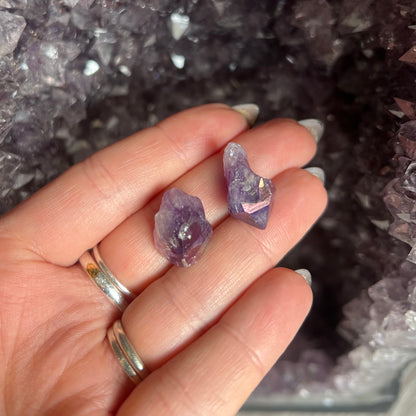 Aura Amethyst Mini Rough Point
