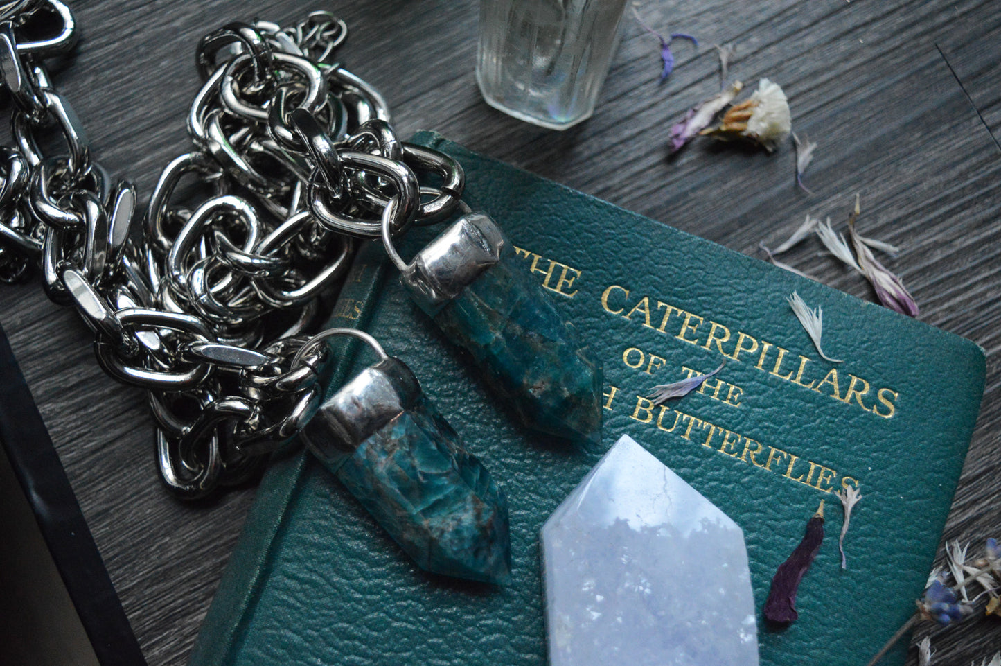 Apatite Chunky Chain Necklace