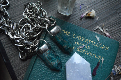 Apatite Chunky Chain Necklace