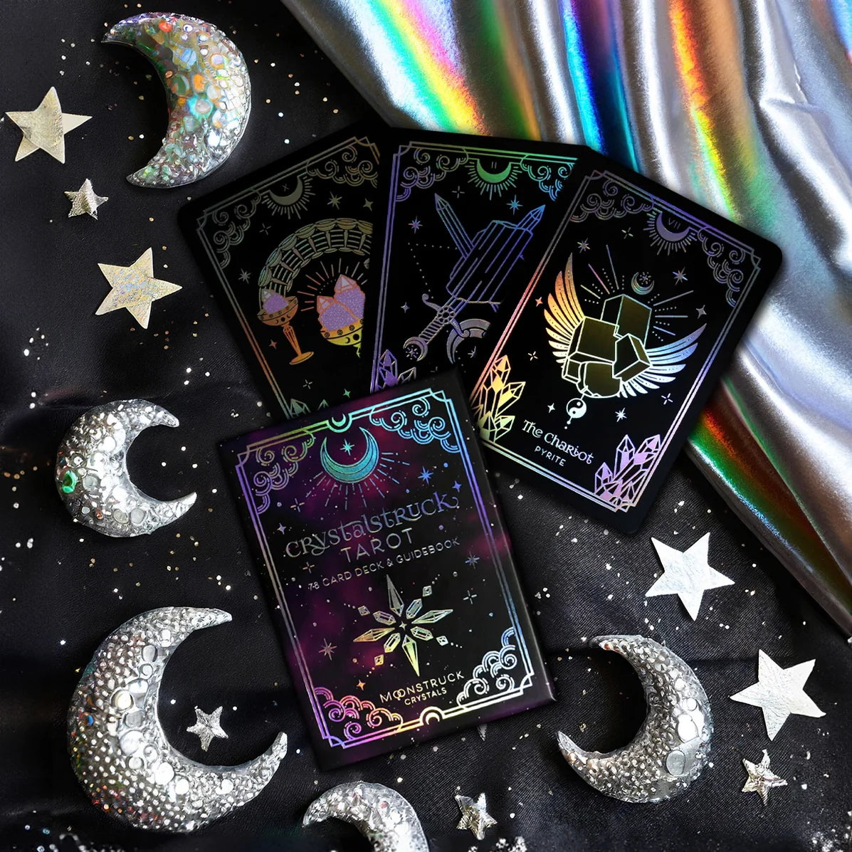 Crystalstruck Tarot Cards - Silver