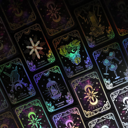 Crystalstruck Tarot Cards - Silver