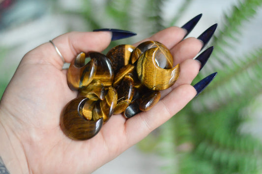 Tigers Eye Mini Moon