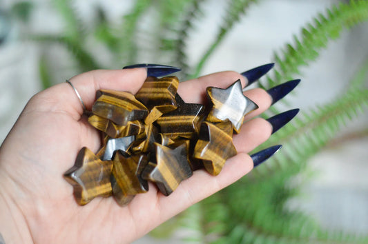 Tigers Eye Mini Star