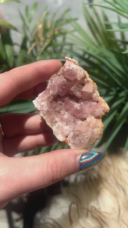 Pink Amethyst Cluster #4