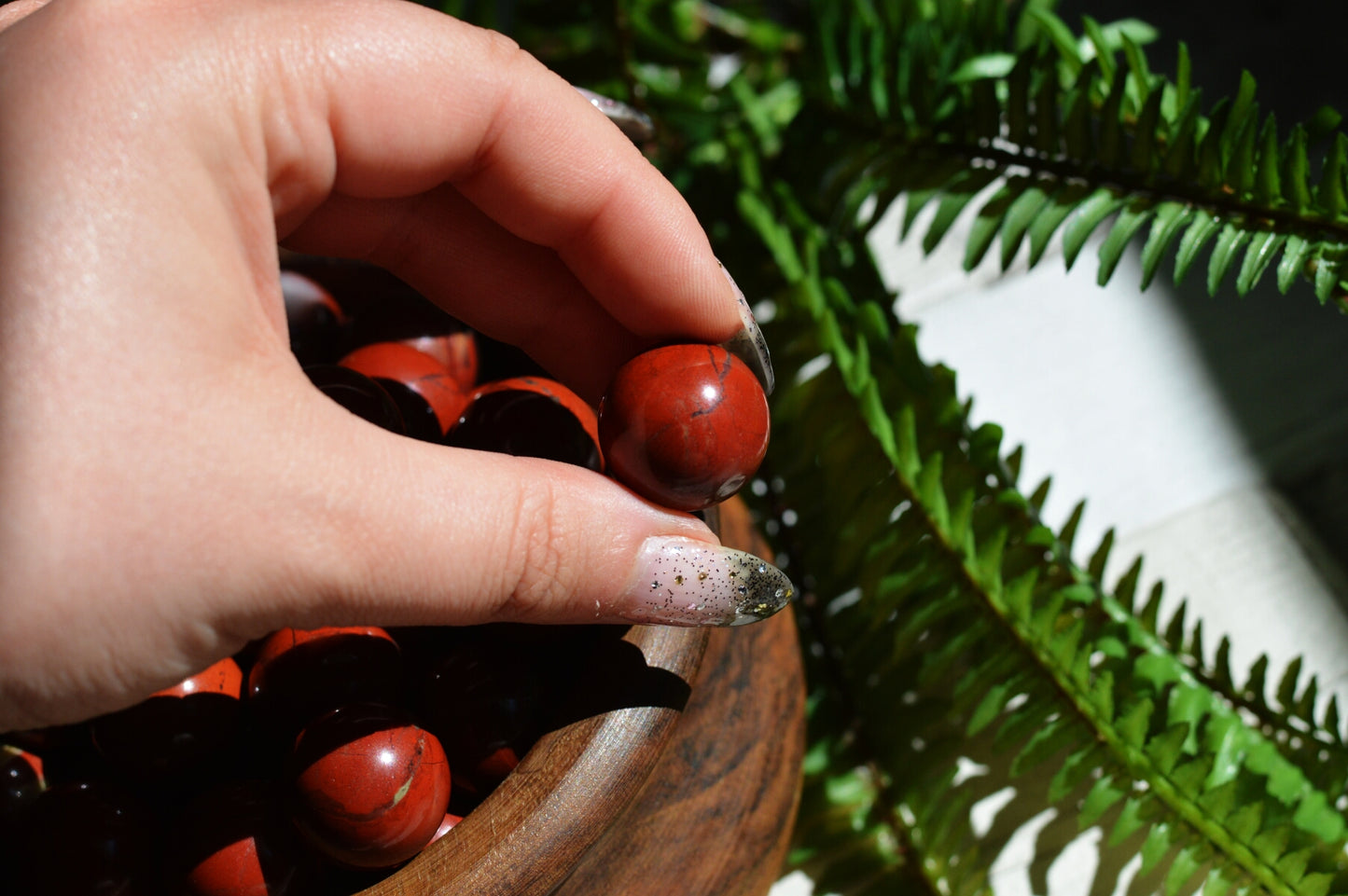 Red Jasper Mini Sphere