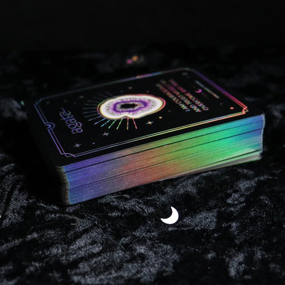 Crystal Affirmation Cards: Silver Aura Edition